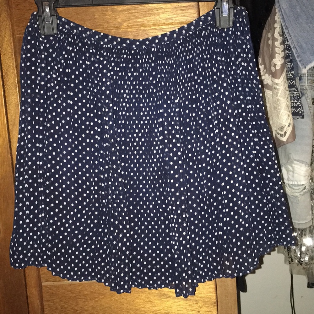 Madewell polka dot skirt